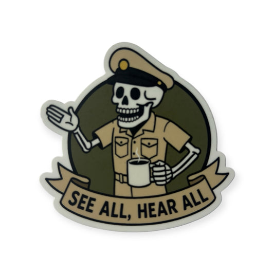 MESS DECK Sticker